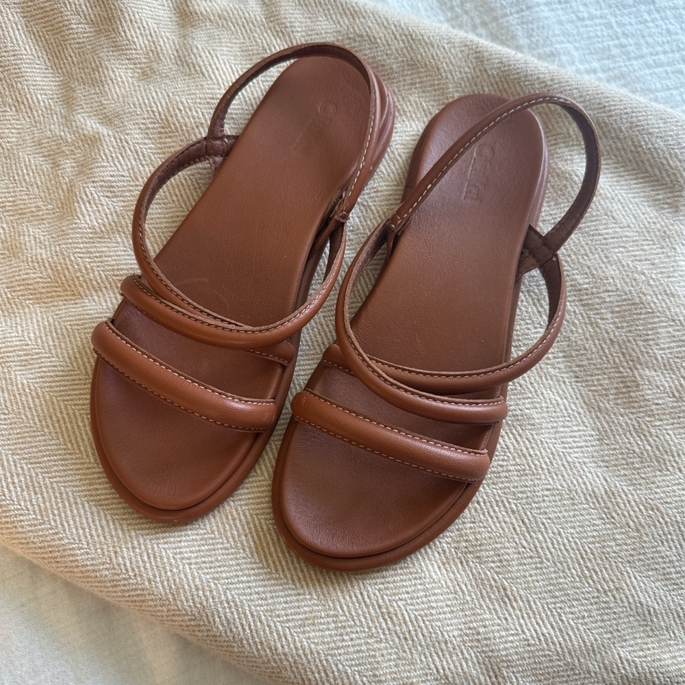 OluKai Brown Women's Double Strap Sandals